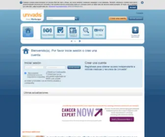 Univadis.cl(Aplicaciones médicas sobre Noticias) Screenshot