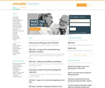 Univadis.com(Univadis) Screenshot