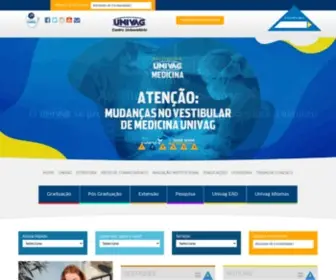 Univag.com.br(UNIVAG Centro Universitário) Screenshot