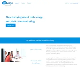 Univago.com(Univago is a global video collaboration platform) Screenshot