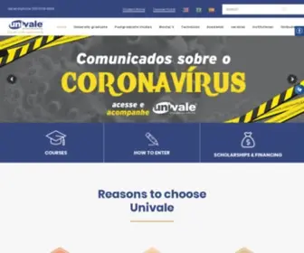 Univale.br(Univale graduação) Screenshot
