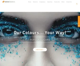 Univarcolour.com(Univar Colour) Screenshot