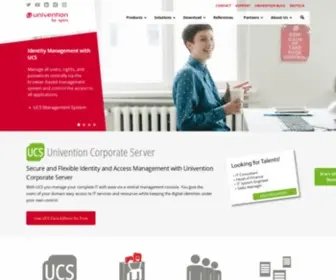 Univention.org(Operate and manage IT infrastructure) Screenshot