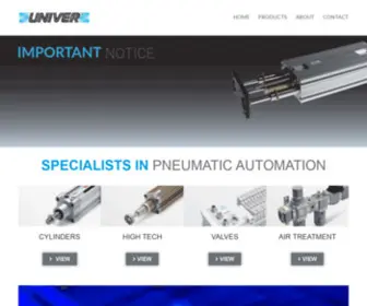 Univer.co.uk(Drive and Control Technology) Screenshot