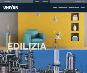 Univer.it(Pitture, smalti e rivestimenti per edilizia ed industria) Screenshot