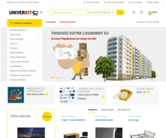 Univerkit.com(Univerkit, le site de l'étudiant) Screenshot