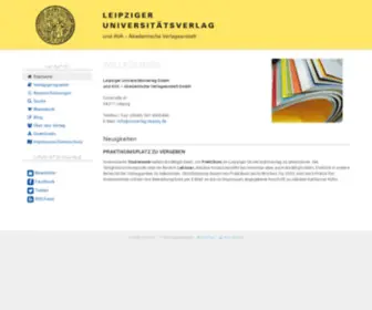 Univerlag-Leipzig.de(Startseite) Screenshot