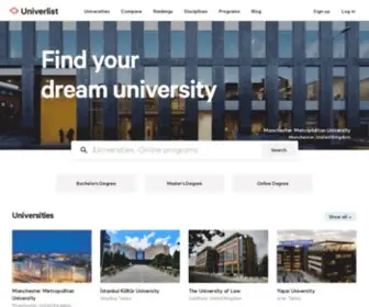 Univerlist.com(Universite) Screenshot