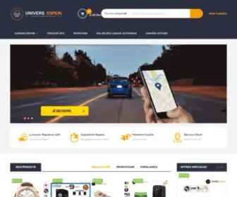 Univers-Espion.com(Univers Espion Maroc) Screenshot