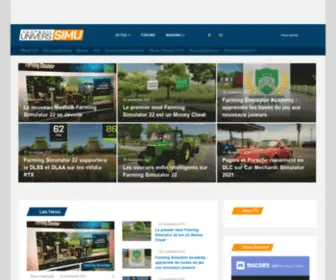 Univers-Simu.com(L'actu 200% simulations) Screenshot
