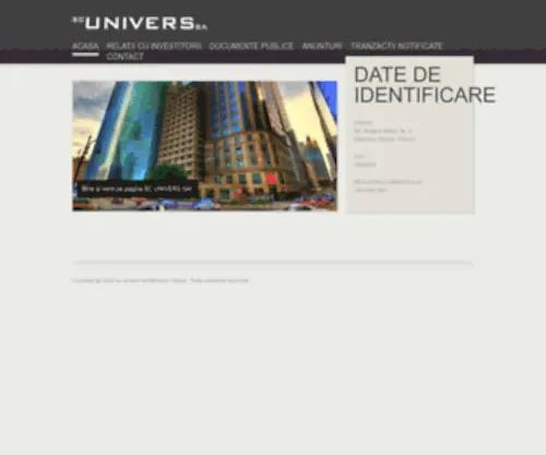 Univers-Valcea.ro(Râmnicu Vâlcea) Screenshot