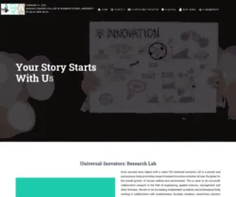 Universal-Inovators.com(Universal inovators) Screenshot