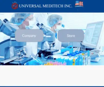 Universal-Meditech.com(19 test) Screenshot