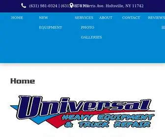 Universal-NY.com(We are a full service truck repair facility) Screenshot