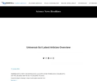 Universal-Sci.com(Universal Sci) Screenshot