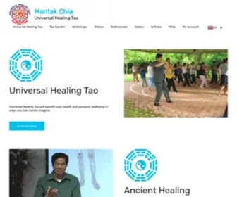 Universal-Tao.com(Universal Healing Tao) Screenshot