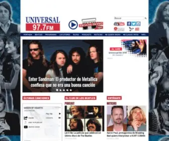 Universal977.com(Universal 88.1) Screenshot