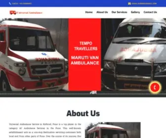 Universalambulance.com(Ambulance Service in Macomb County) Screenshot