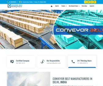 Universalbeltconveyors.com(Conveyor Belt Manufacturers in Delhi) Screenshot