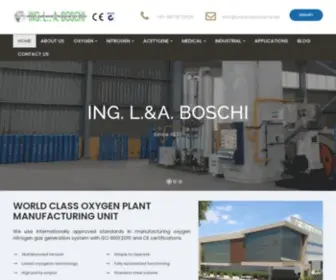 Universalboschi.net(Onsite Oxygen Nitrogen Acetylene Gas Generation) Screenshot