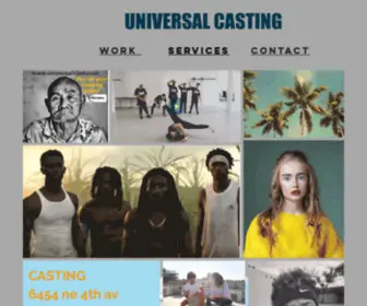 Universalcast.com(Universalcasting) Screenshot