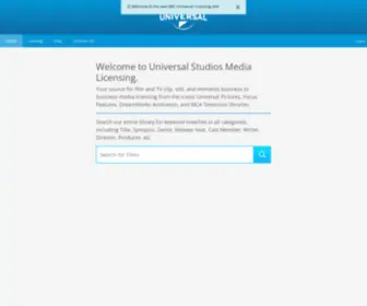 Universalclips.com(Rightsline Portals) Screenshot