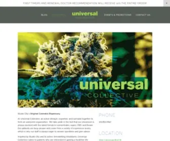 Universalcollectivela.com(Universal Collective) Screenshot