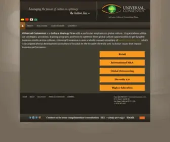 Universalconsensus.com(A Cross) Screenshot