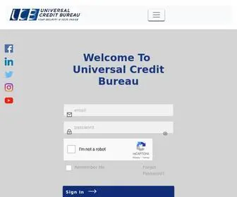 Universalcreditbureau.com(Universal Credit Bureau) Screenshot