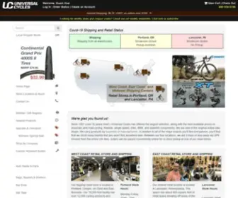 Universalcycles.com(Universal Cycles) Screenshot