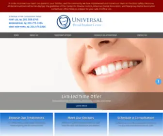 Universaldentalcenter.com(Fort Lee Dentist Located in Bergenfield) Screenshot