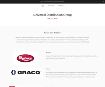 Universaldg.com(Universal Distribution Group) Screenshot