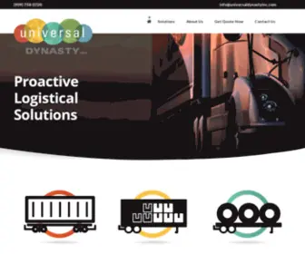 Universaldynastyinc.com(Global Transportation & Logistics) Screenshot