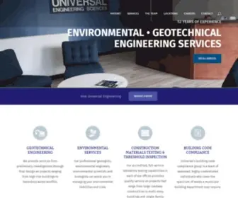 Universalengineering.com(Geotechnical) Screenshot