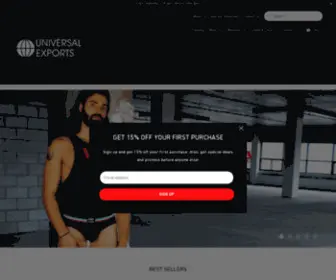 Universalexports.io(UNIVERSAL EXPORTS) Screenshot