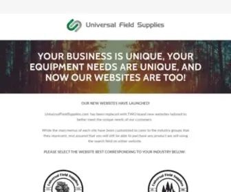 Universalfieldsupplies.com(Universal Field Supplies) Screenshot