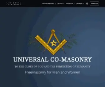 Universalfreemasonry.org(Universal Co) Screenshot