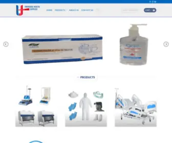 Universalhealthsupplies.com(Health Supply Products) Screenshot