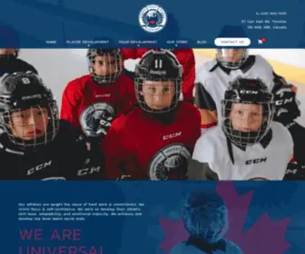 Universalhockey.ca(Universal Hockey) Screenshot