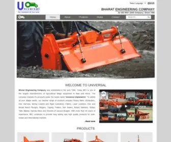 Universalimplements.com(Bharat Engineering Company) Screenshot