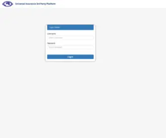 Universalinsuranceonline.com(Logon) Screenshot