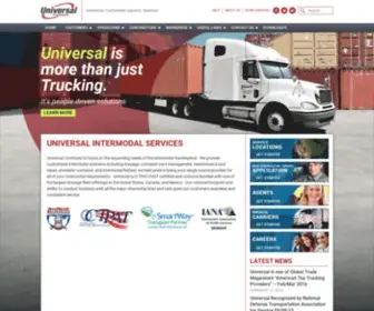 Universalintermodal.com(Universal Intermodal) Screenshot