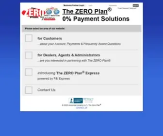 Universallenders.net(The Zero Plan) Screenshot