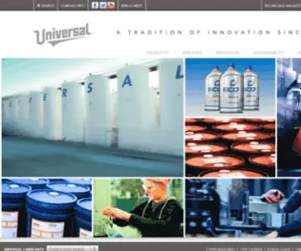 Universallubes.com(Universal Lubricants) Screenshot