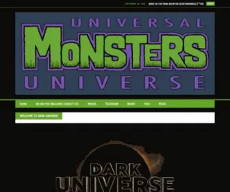Universalmonstersuniverse.com(Universalmonstersuniverse) Screenshot