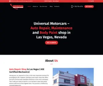 Universalmotorcarslv.com(Auto Repair & Mechanic Shop Las Vegas NV) Screenshot