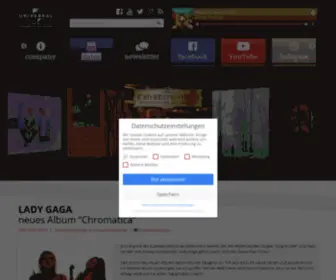 Universalmusic.at(Universal Music Austria) Screenshot