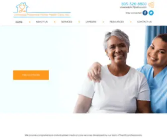 Universalphhc.com(Home Health Care in Simi Valley) Screenshot