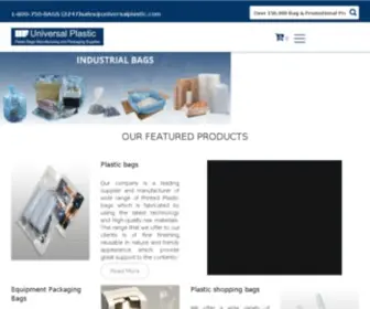 Universalplastic.com(Wholesale Plastic Bags Supplier & Manufacturer) Screenshot