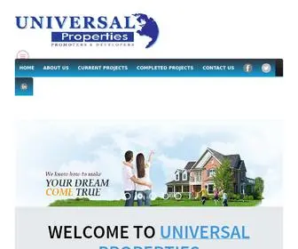 Universalproperties.co.in(UNIVERSAL PROPERTIES) Screenshot